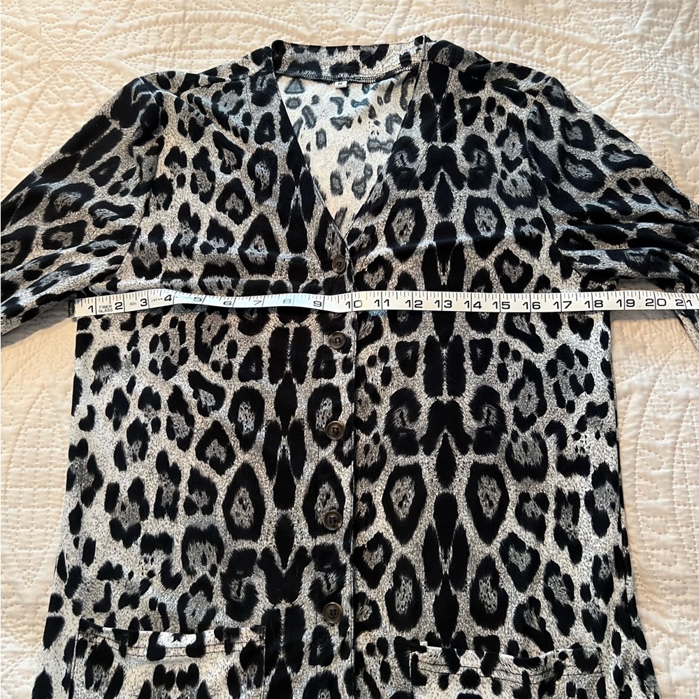 Leopard Print Women's Jacket - Picture 4 of 5